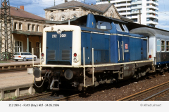 212 290-1 - Fürth (Bay.) Hbf *Foto*